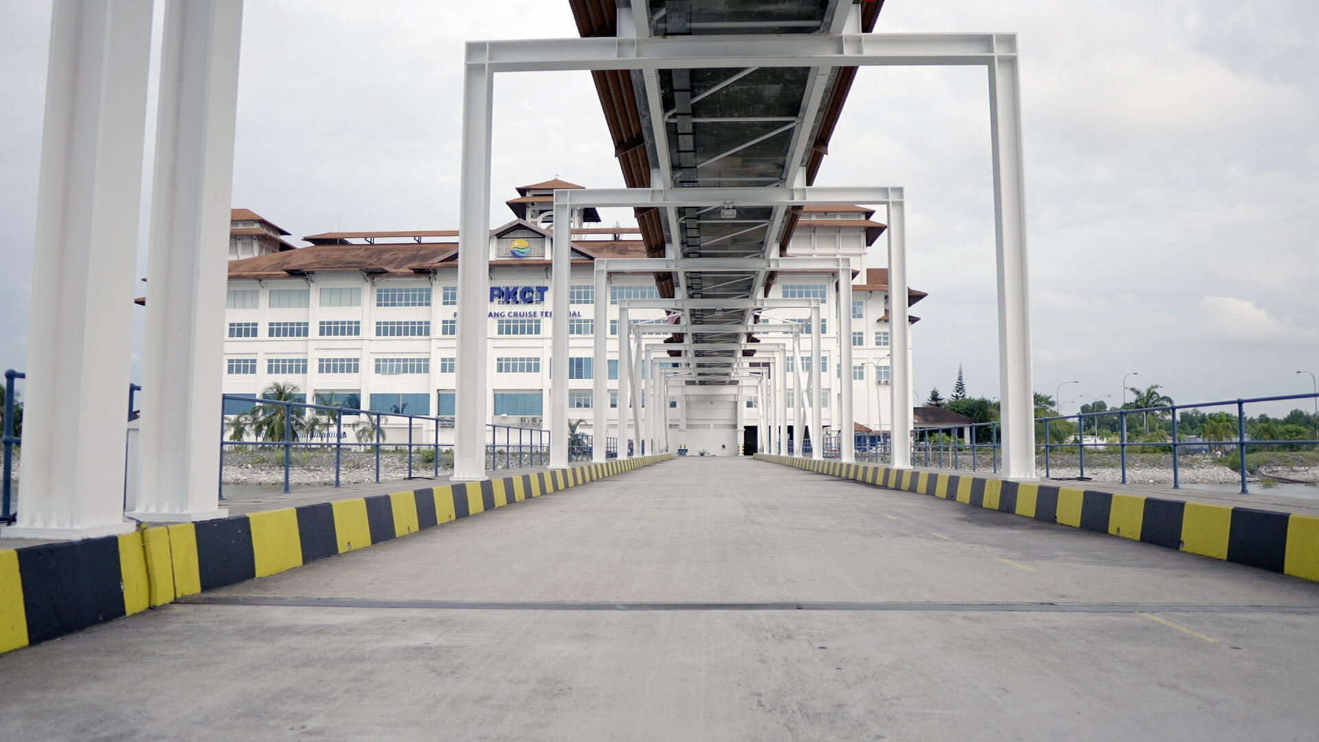 parking at port klang cruise terminal